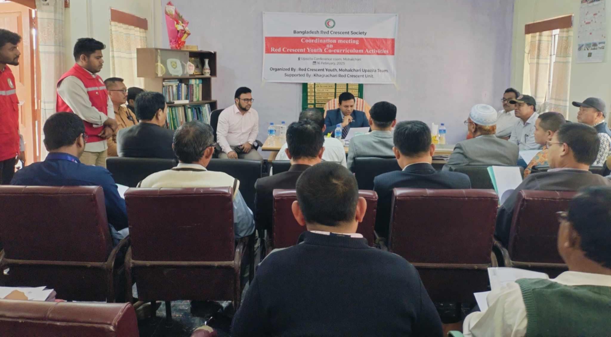 মহালছড়িতে মাধ্যমিক শিক্ষা প্রতিষ্ঠানে যুব রেড ক্রিসেন্ট দল গঠন ও কার্যক্রম ত্বরান্বিত করার লক্ষ্যে সমন্বয় সভা অনুষ্ঠিত