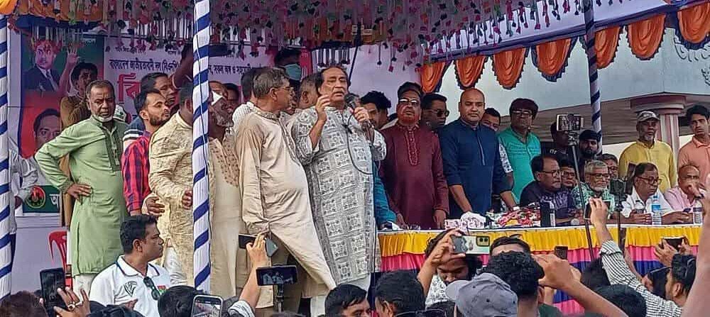 গোয়ালন্দের উজানচরে বিএনপি’র বিশাল জনসভা