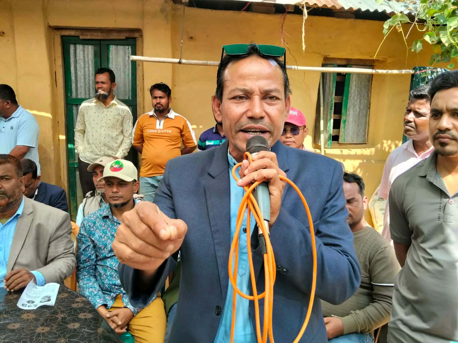 পানছড়িতে ওয়াদুদ ভূঁইয়ার সমর্থনে যুবদলের উঠান বৈঠক ও গণসংযোগ