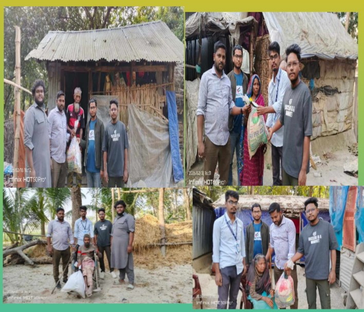 আমতলীতে স্বপ্ন ছোঁয়া স্বেচ্ছাসেবী যুব সংগঠনের পক্ষ থেকে গরিব ও দুঃস্থদের মাঝে ইফতার সামগ্রী বিতরণ