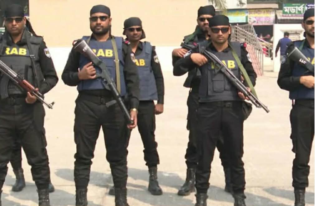 কুষ্টিয়ায় যৌথ বাহিনীর নির্বাচনি মহড়া