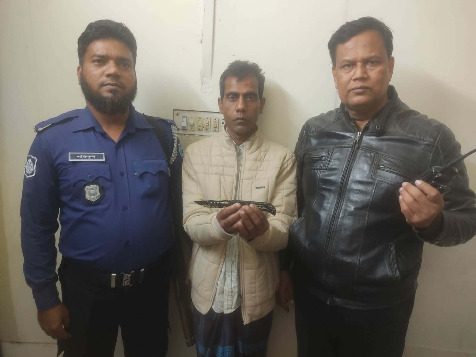 কালীগঞ্জে চাঞ্চল্যকর ইলিয়াস হত্যা মামলার আসামী আটক