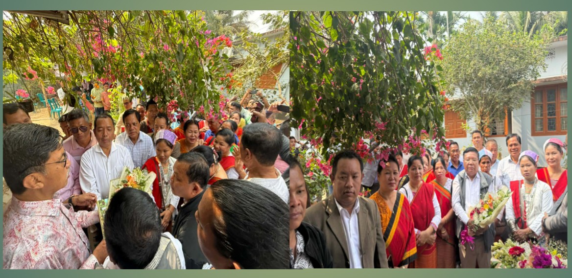 এ্যাড.দীপেন দেওয়ান এঁর সঙ্গে সৌজন্য সাক্ষাৎ করলেন  তঞ্চঙ্গ্যা কল্যাণ সংস্থার কেন্দ্রীয় কার্যনির্বাহী কমিটি 