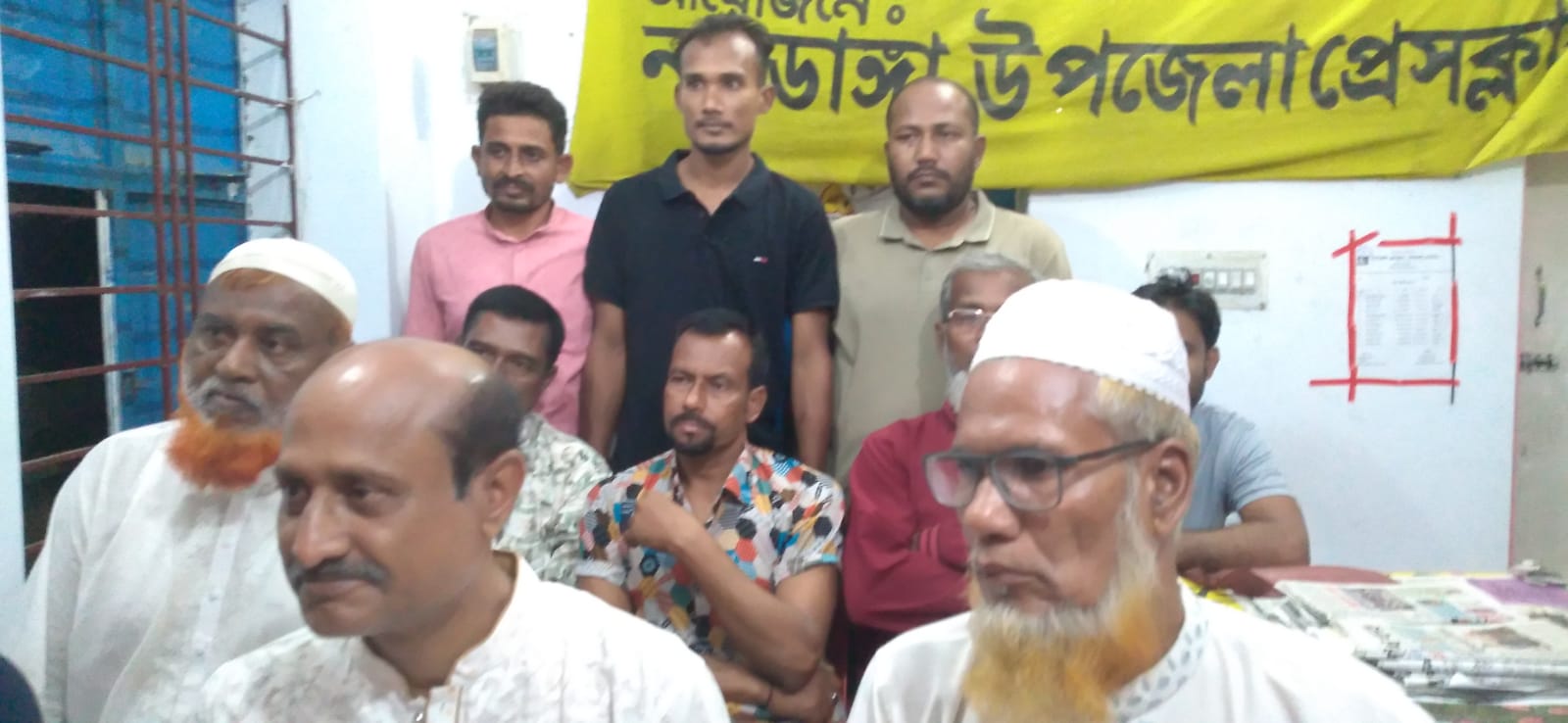 নলডাঙ্গায় উপজেলা চেয়ারম্যান প্রার্থী রাশেদের মতবিনিময়