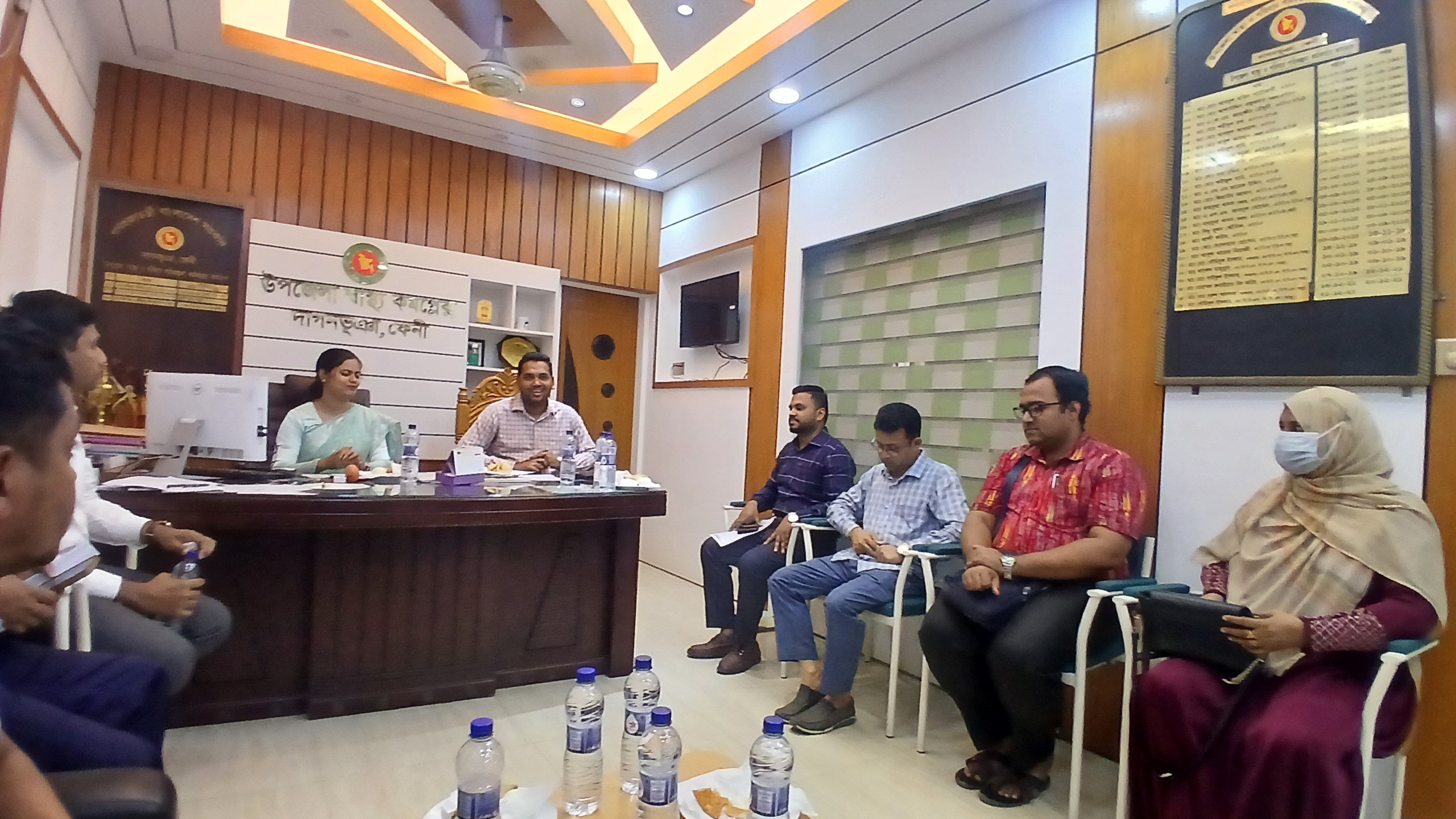 ফেনীর দাগনভূঞায় হাম রুবেলা টিকাদান ক্যাম্পেইন প্রস্তুতি সভা