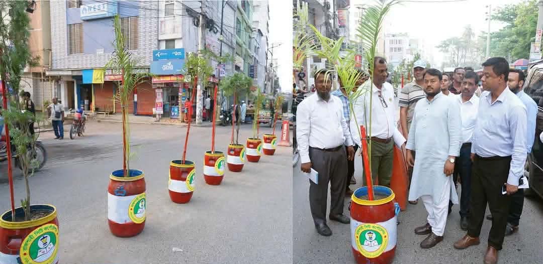 রাজশাহী মহানগরীর সবুজায়ন ও সৌন্দর্য বৃদ্ধির লক্ষ্যে রাসিক প্রশাসকের নতুন উদ্যোগ
